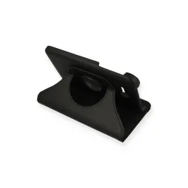 Newface Samsung Galaxy T110 / T113 Tab 3 Lite 7 Kılıf 360 Tablet Deri Kılıf - Siyah