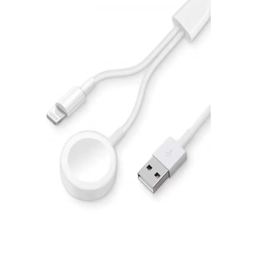 Newface AC08 2in1 Kablosuz Şarj Apple Watch 1/2/3/4/5/6/7/8/SE