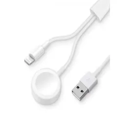 Newface AC08 2in1 Kablosuz Şarj Apple Watch 1/2/3/4/5/6/7/8/SE