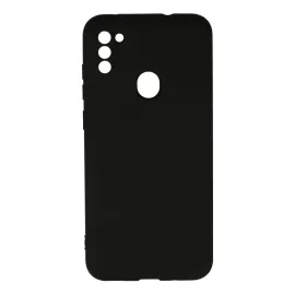 Newface Samsung Galaxy A11 Kılıf Nano Içi Kadife Silikon - Siyah