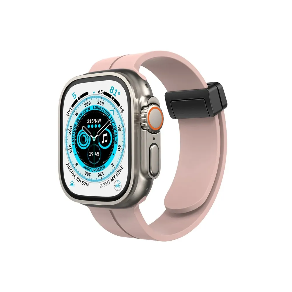Newface Apple Watch 38Mm Kr412 Elegance Stylısh Kordon - Pudra
