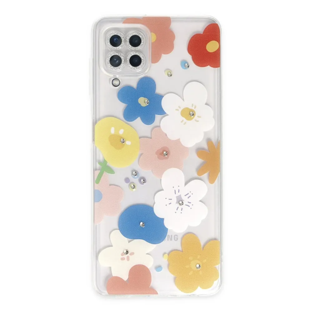 Newface Samsung Galaxy A22 Kılıf Lucky Silikon - Lucky 8