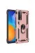 Newface Huawei P Smart 2021 Kılıf Sofya Yüzüklü Silikon Kapak - Rose