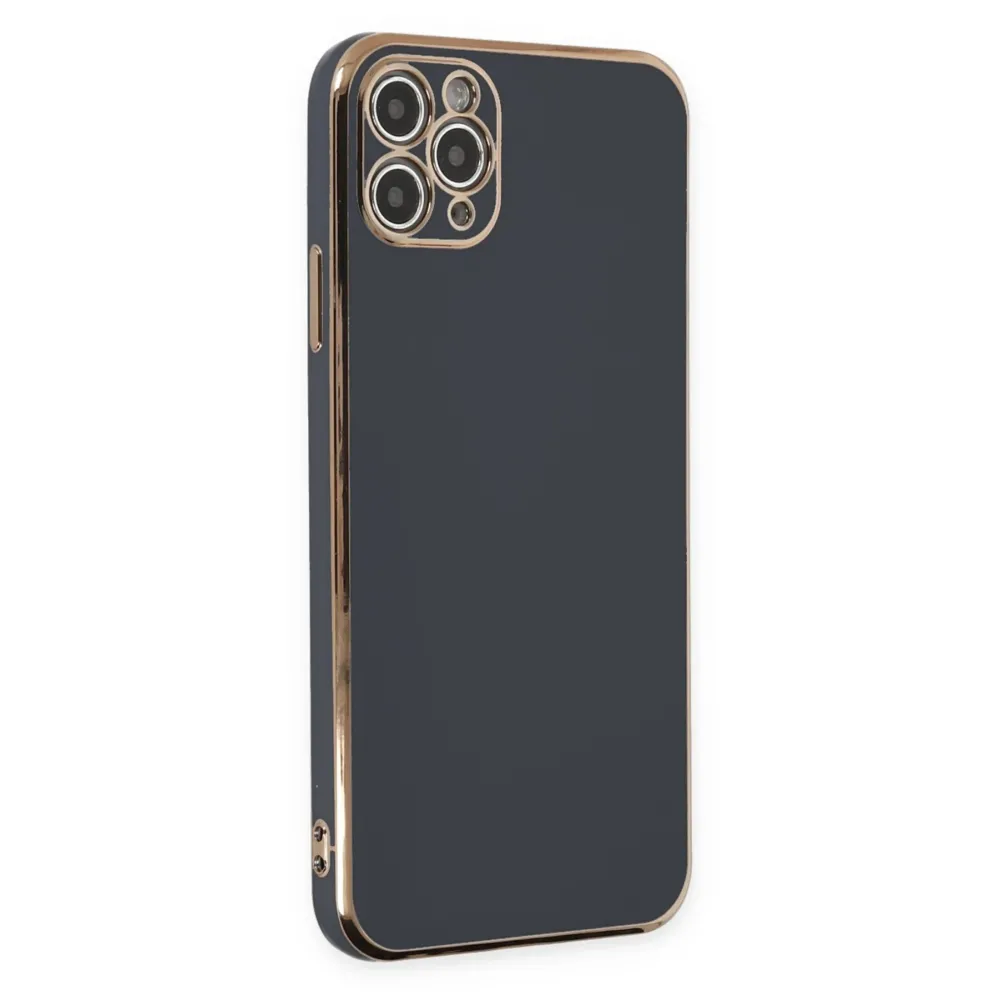 Newface Iphone 11 Pro Max Kılıf Volet Silikon - Siyah