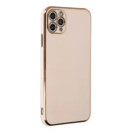 Newface Iphone 11 Pro Max Kılıf Volet Silikon - Pembe