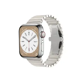 Newface Apple Watch 42mm KR413 Fine Steel Kordon - Yıldız Işığı