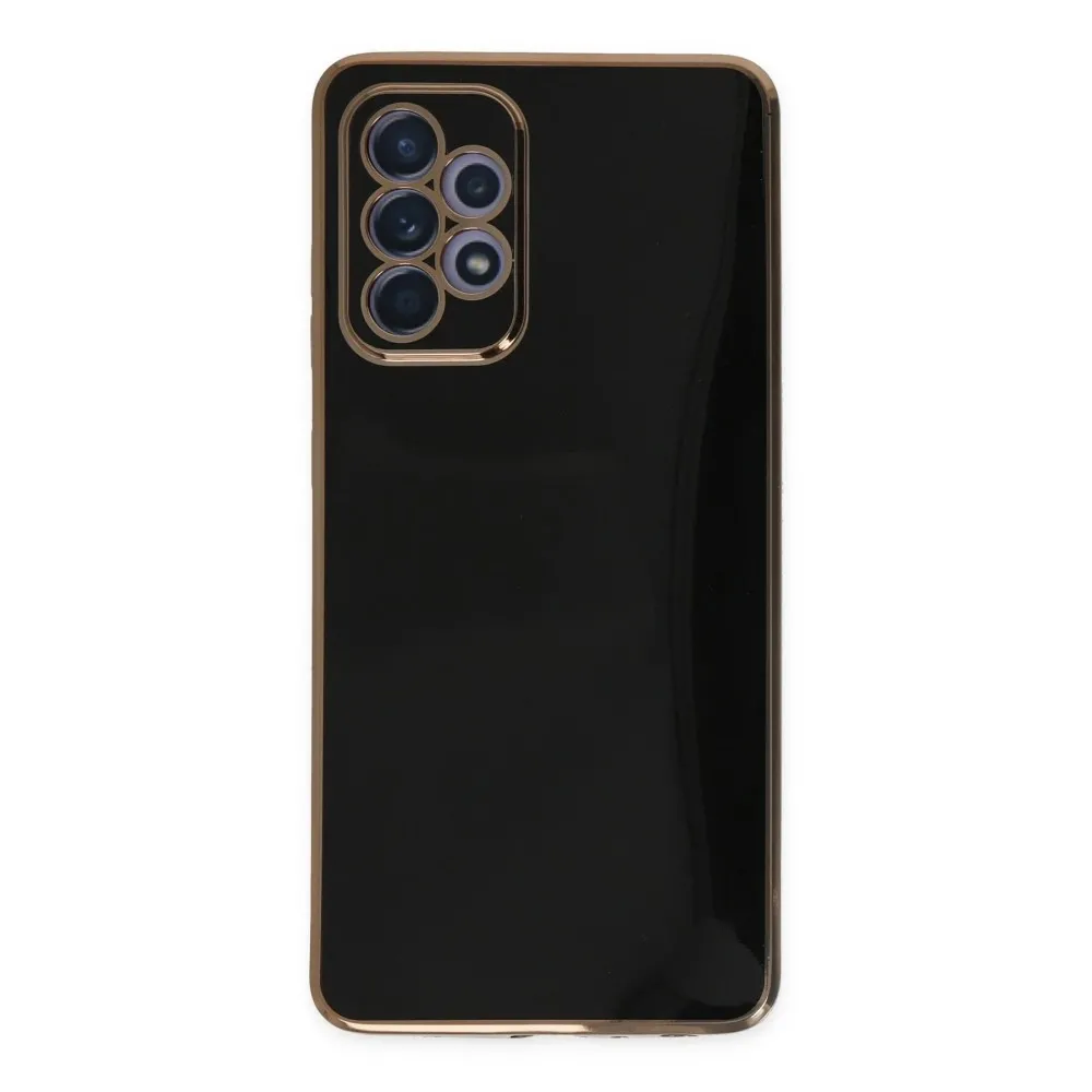Newface Samsung Galaxy A32 Kılıf Volet Silikon - Siyah