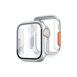 Newface Apple Watch 40Mm Watch 49Mm Kasa Dönüştürücü Ve Ekran Koruyucu - Gümüş