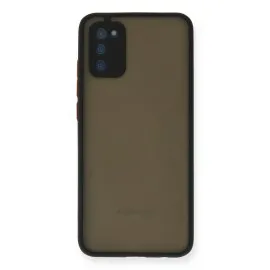 Newface Samsung Galaxy A02S Kılıf Montreal Silikon Kapak - Siyah