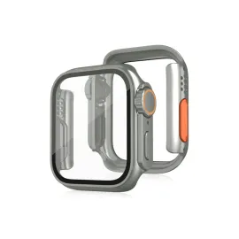 Newface Apple Watch 45mm Watch 49mm Kasa Dönüştürücü ve Ekran Koruyucu - Yıldız Işığı