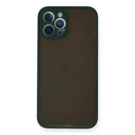 Newface Iphone 12 Pro Kılıf Montreal Silikon Kapak - Yeşil