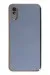 Newface Xiaomi Redmi 9A Kılıf Volet Silikon - Mavi