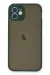Newface Iphone 12 Mini Kılıf Montreal Silikon Kapak - Yeşil