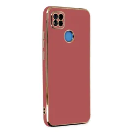 Newface Xiaomi Redmi 9C Kılıf Volet Silikon - Kırmızı