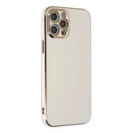 Newface Iphone 12 Pro Max Kılıf Volet Silikon - Beyaz