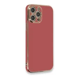 Newface Iphone 12 Pro Max Kılıf Volet Silikon - Kırmızı