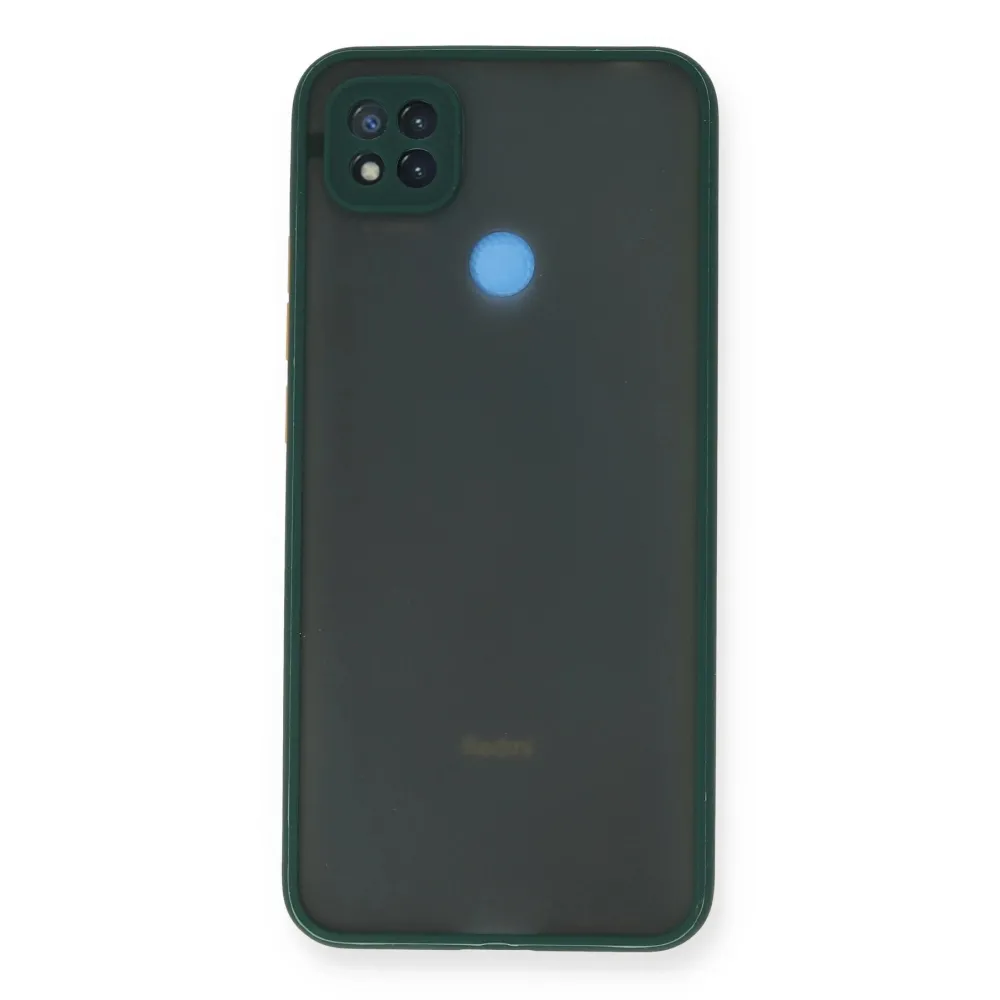 Newface Xiaomi Redmi 9C Kılıf Montreal Silikon Kapak - Yeşil
