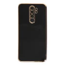 Newface Xiaomi Redmi Note 8 Pro Kılıf Volet Silikon - Siyah