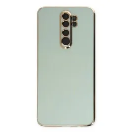 Newface Xiaomi Redmi Note 8 Pro Kılıf Volet Silikon - Açık Yeşil