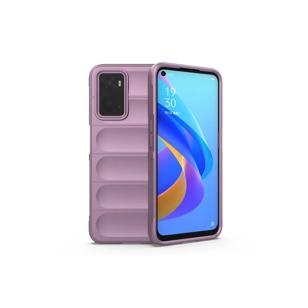 Newface Realme 9I 4G Kılıf Optimum Silikon - Mor