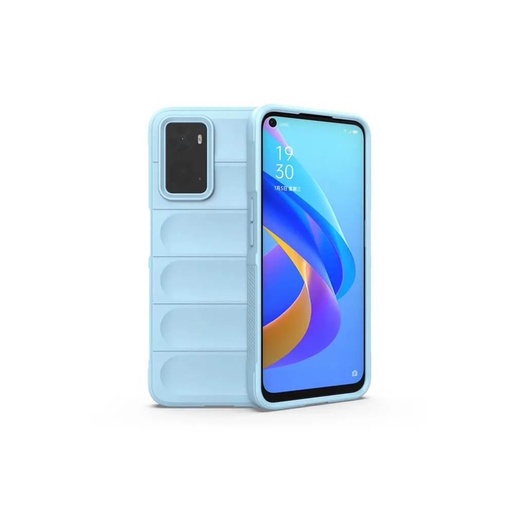 Newface Realme 9I 4G Kılıf Optimum Silikon - Sky Blue