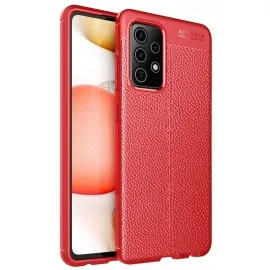 Newface Samsung Galaxy A52 Kılıf Auto Focus Kapak - Kırmızı