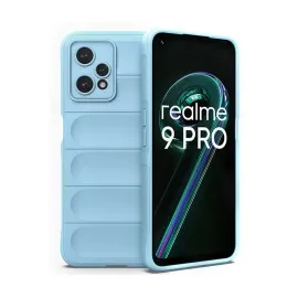 Newface Realme 9 Pro 5G Kılıf Optimum Silikon - Sky Blue