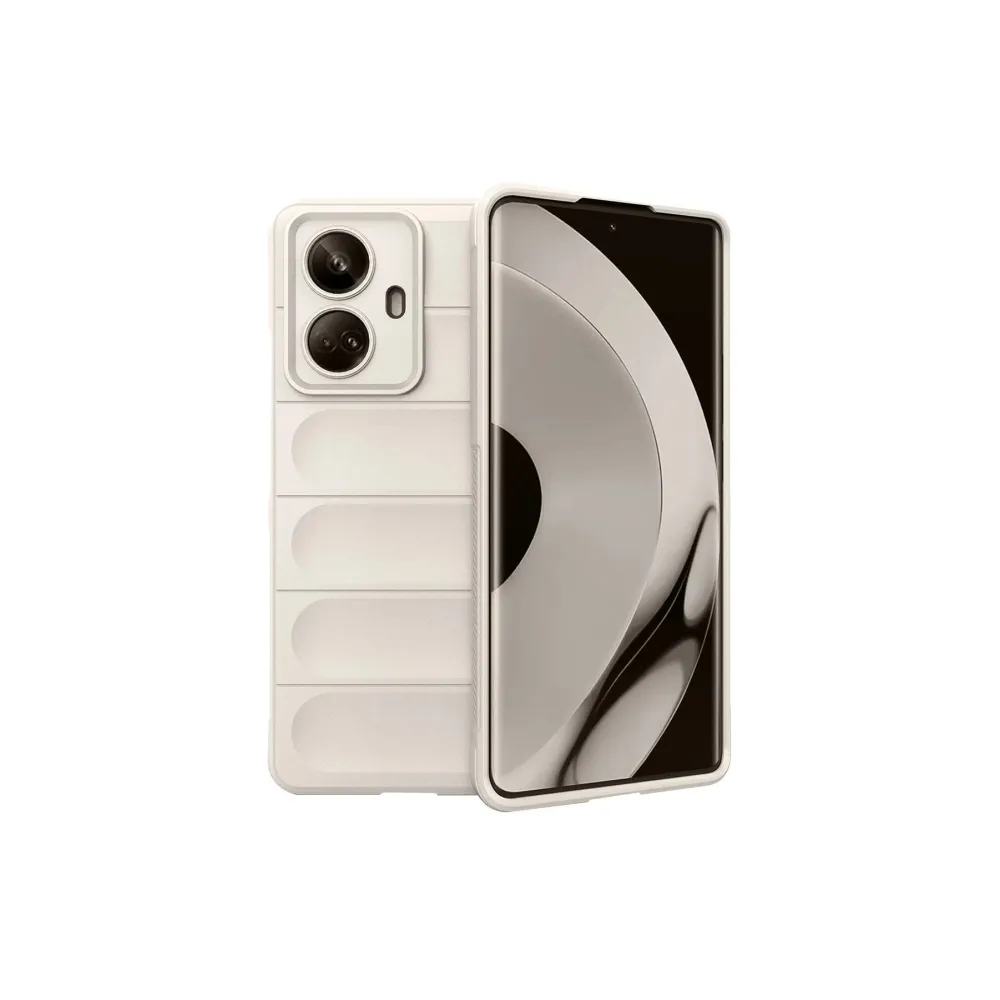 Newface Realme 10 Pro 5G Kılıf Optimum Silikon - Krem