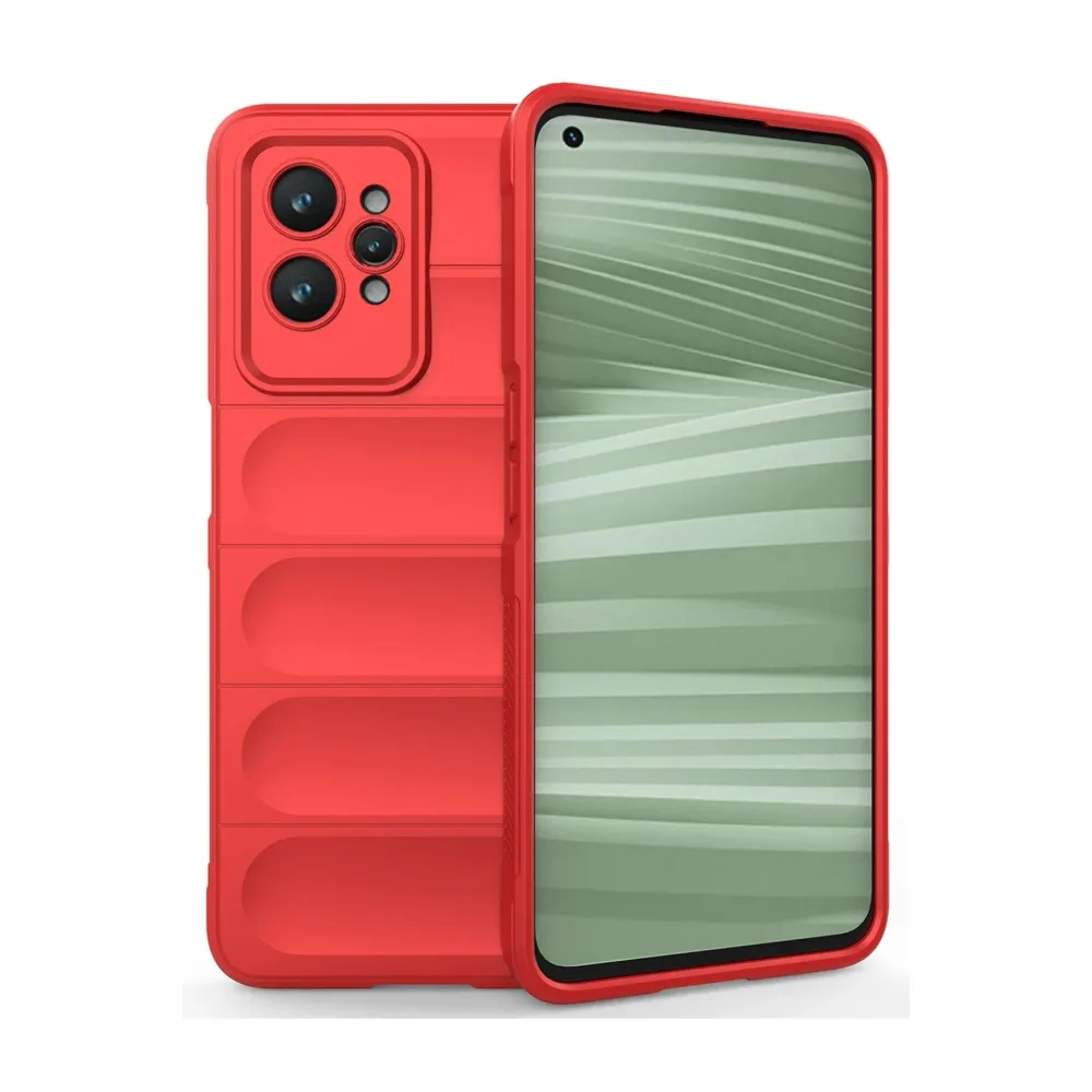 Newface Realme Gt2 Pro 5G Kılıf Optimum Silikon - Kırmızı