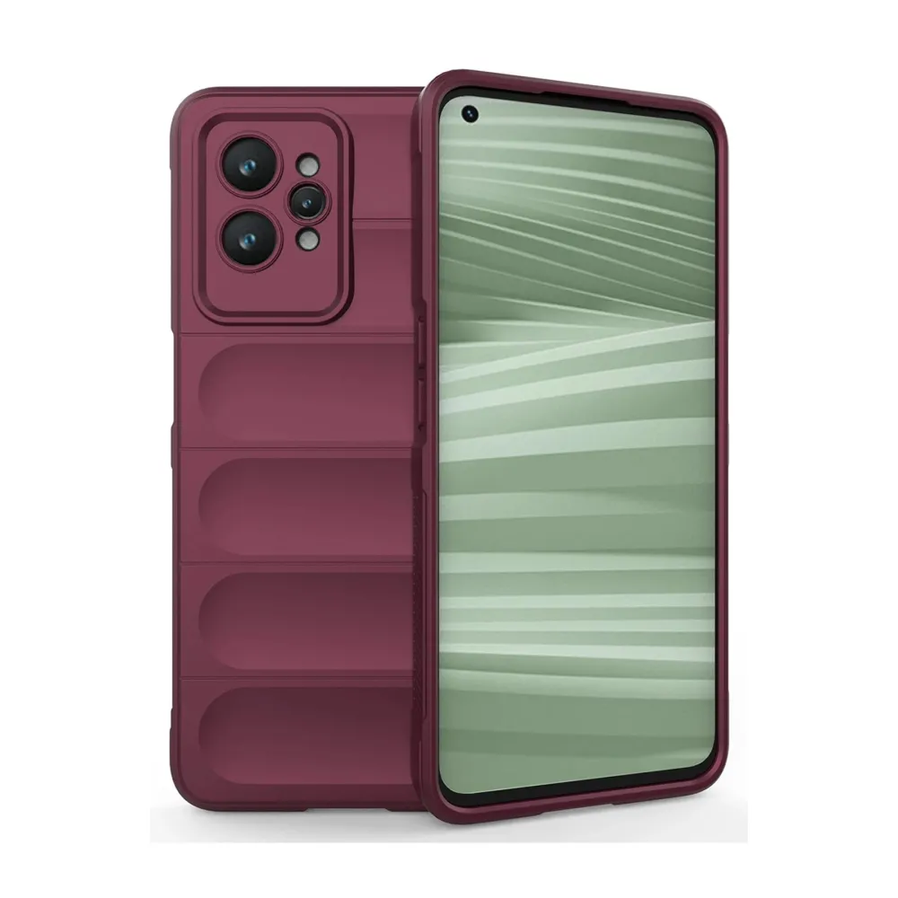 Newface Realme Gt2 Pro 5G Kılıf Optimum Silikon - Bordo