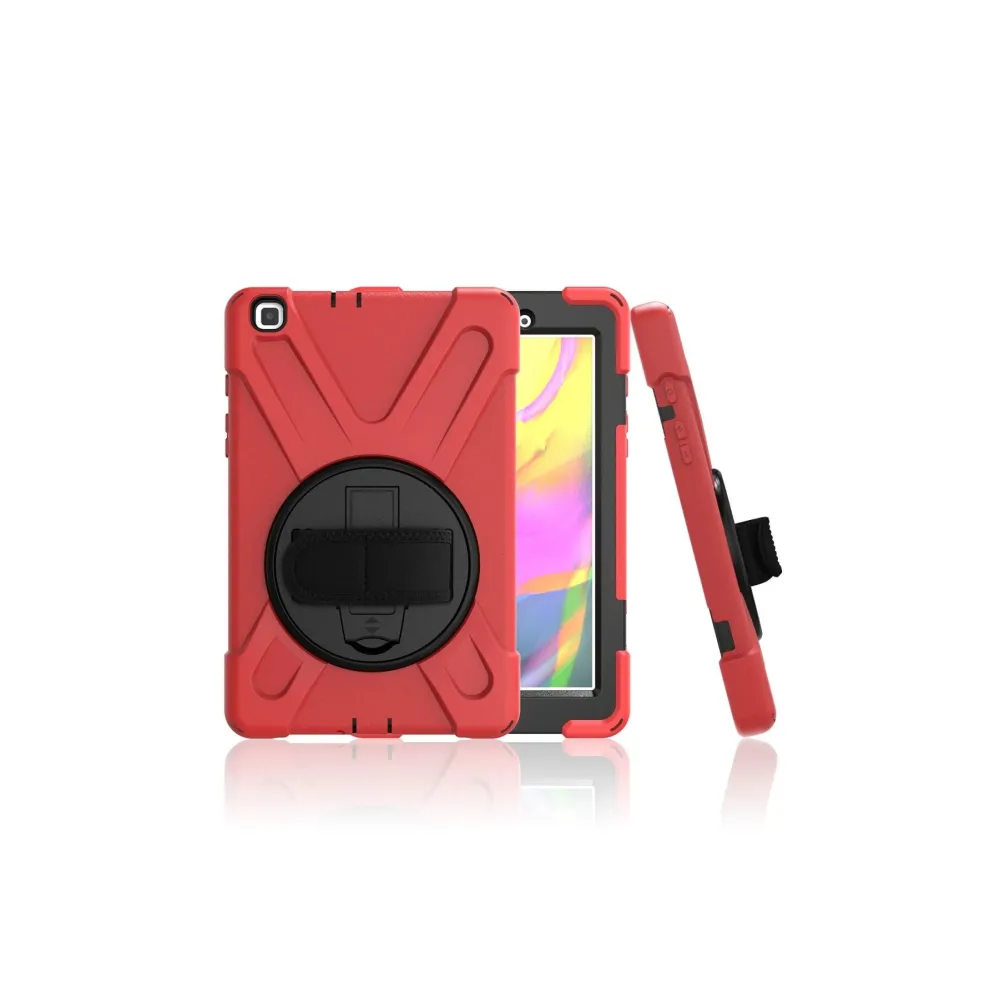 Newface Samsung Galaxy T290 Tab A 8 Kılıf Amazing Tablet Kapak - Kırmızı