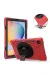 Newface Samsung Galaxy P610 Tab S6 Lite 10.4 Kılıf Amazing Tablet Kapak - Kırmızı