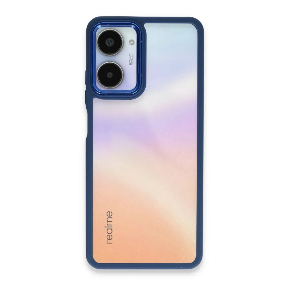 Newface Realme 10 Pro 5G Kılıf Dora Kapak - Mavi
