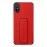 Newface Xiaomi Redmi 9A Kılıf Mega Standlı Silikon - Kırmızı
