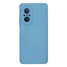 Newface Huawei Nova 9 Se Kılıf Nano Içi Kadife Silikon - Mavi