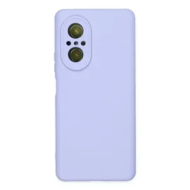 Newface Huawei Nova 9 Se Kılıf Nano Içi Kadife Silikon - Lila