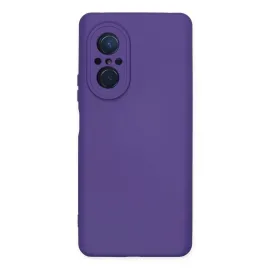 Newface Huawei Nova 9 Se Kılıf Nano Içi Kadife Silikon - Mor