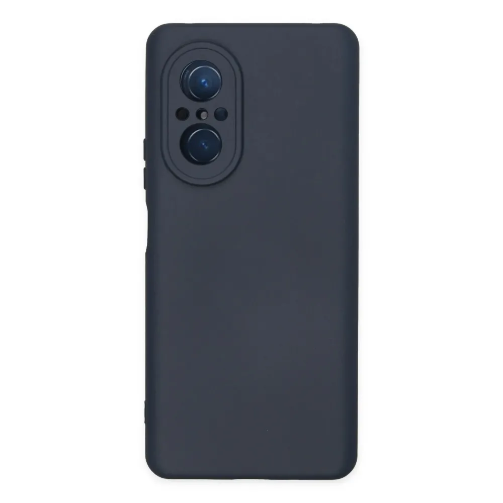 Newface Huawei Nova 9 Se Kılıf Nano Içi Kadife Silikon - Lacivert