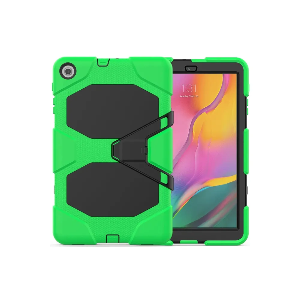 Newface Samsung Galaxy T510 Tab A 10.1 Kılıf Griffin Tablet Kapak - Yeşil