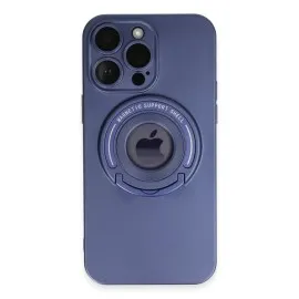 Newface iPhone 13 Pro Max Kılıf Lukka Magneticsafe Kapak - Lacivert