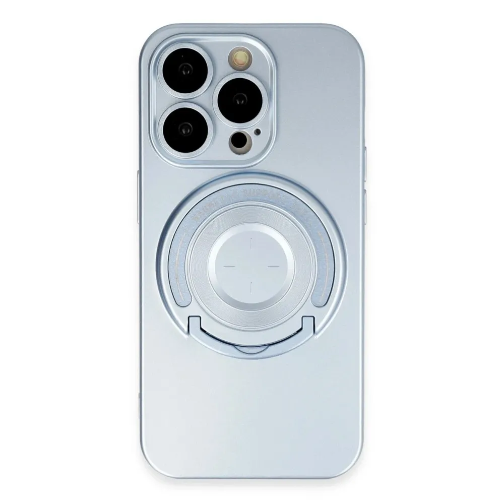Newface Iphone 14 Pro Kılıf Lukka Magneticsafe Kapak - Sierra Blue