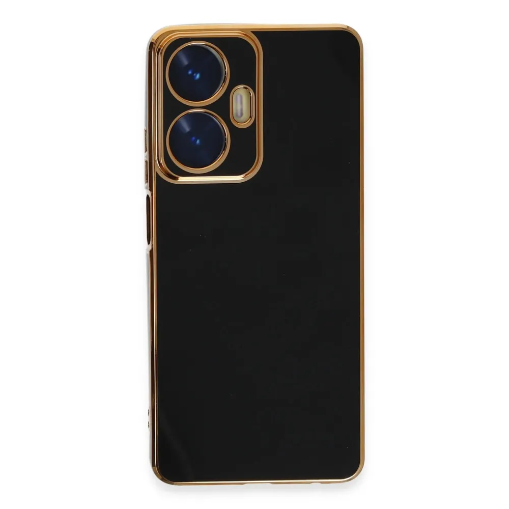 Newface Realme C55 Kılıf Volet Silikon - Siyah