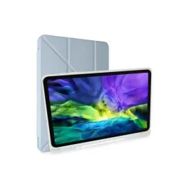 Newface Samsung Galaxy P610 Tab S6 Lite 10.4 Kılıf Kalemlikli Mars Tablet Kılıfı - Mavi