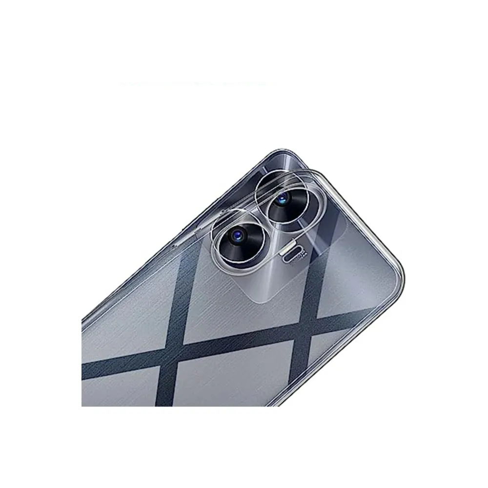 Newface Realme C55 Kılıf Lüx Şeffaf Silikon