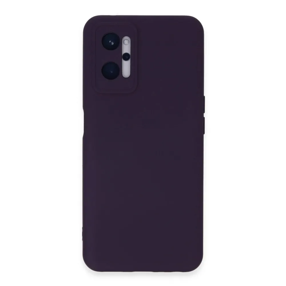 Newface Realme 9I 4G Kılıf Nano Içi Kadife Silikon - Mor
