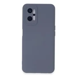 Newface Realme 9I 4G Kılıf Nano Içi Kadife Silikon - Gri