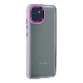 Newface Samsung Galaxy A03 Kılıf Dora Kapak - Lila