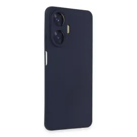 Newface Realme C55 Kılıf Nano Içi Kadife Silikon - Mor