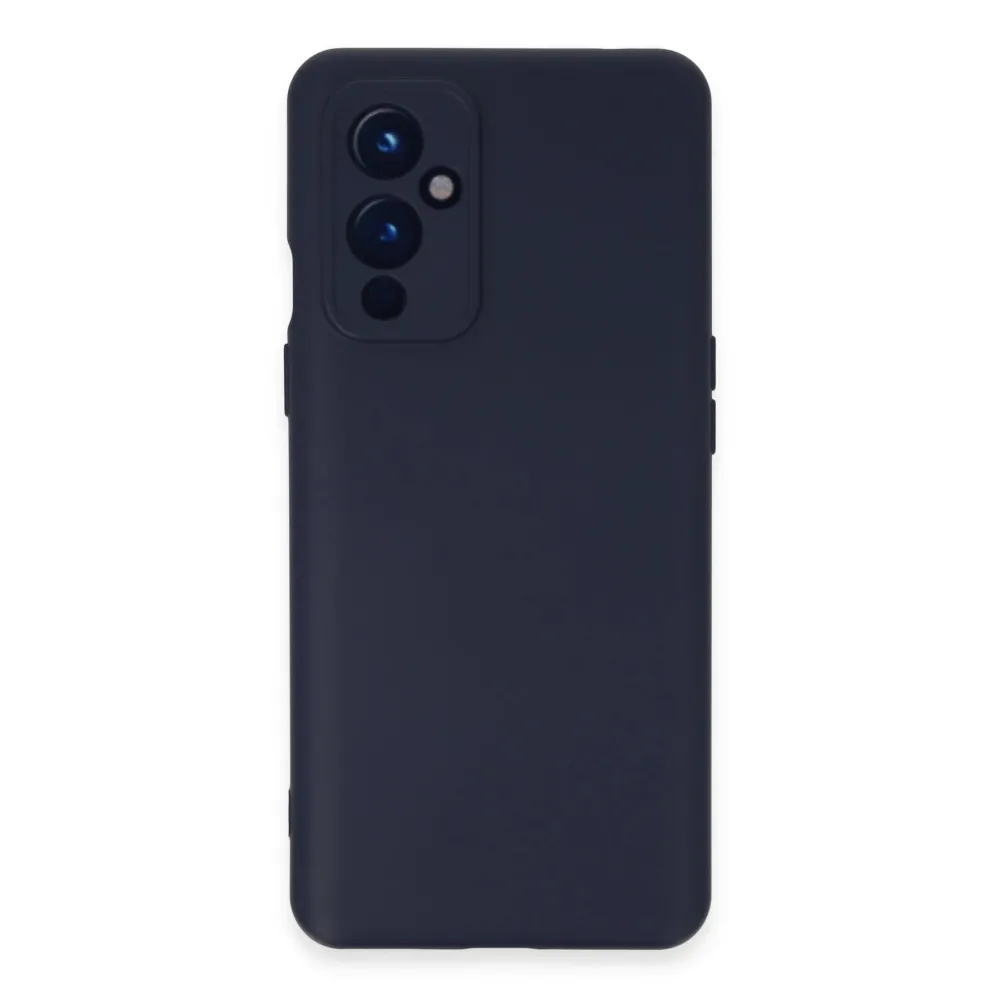 Newface One Plus 9 Kılıf Nano Içi Kadife Silikon - Lacivert