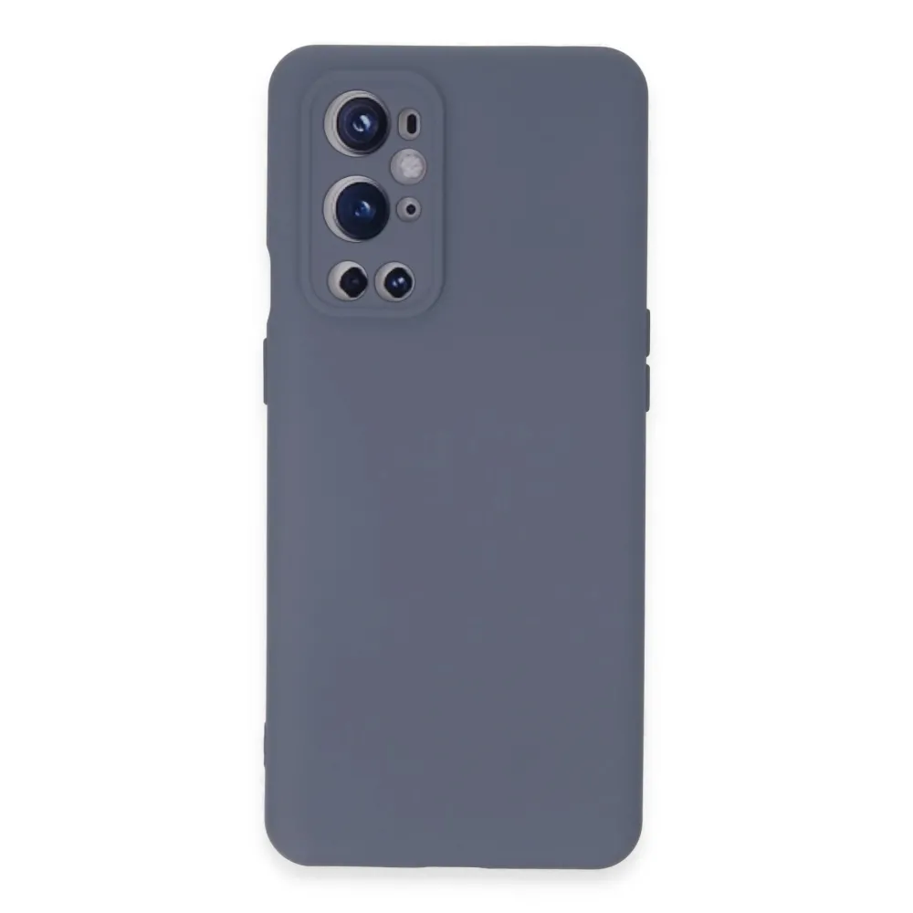 Newface One Plus 9 Pro Kılıf Nano Içi Kadife Silikon - Gri